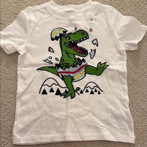 NWT Old Navy Easter Dinosaur Graphic T-Shirt 3T
